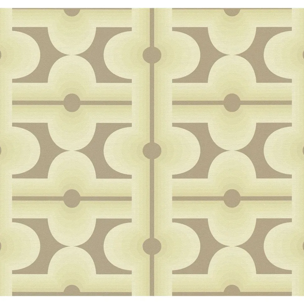 Tapetti A.S. Creations Retro chic, 39533-1, retro, vaaleanvihreä