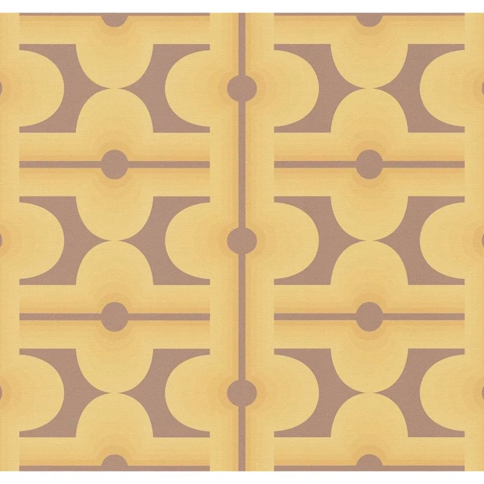 Tapetti A.S. Creations Retro chic, 39533-1, retro, vaaleanvihreä