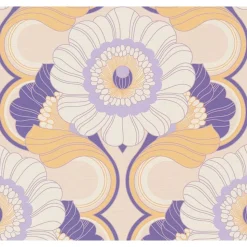 Tapetti A.S. Creations Retro chic, 39530-4, vintage, keltainen