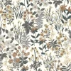 Tapetti Grandeco Arcadia A70901, non-woven, vinyylipinta, harmaa/ruskea