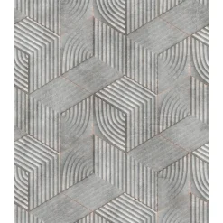 Tapetti Marburg Kylie 81619, vinyylipinta, harmaa