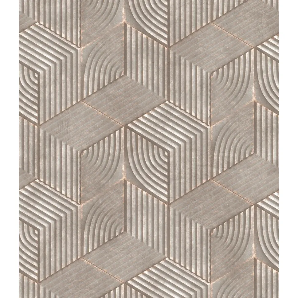 Tapetti Marburg Kylie 81619, vinyylipinta, harmaa