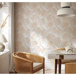 Tapetti Marburg Kylie 81607, vinyylipinta, luonto, vihreä