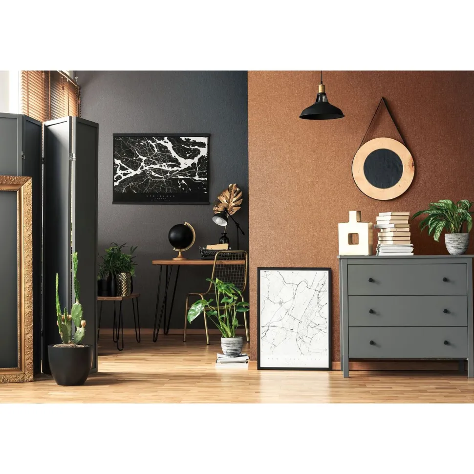 Tapetti Marburg Kylie 82333, vinyylipinta, yksivärinen, copper