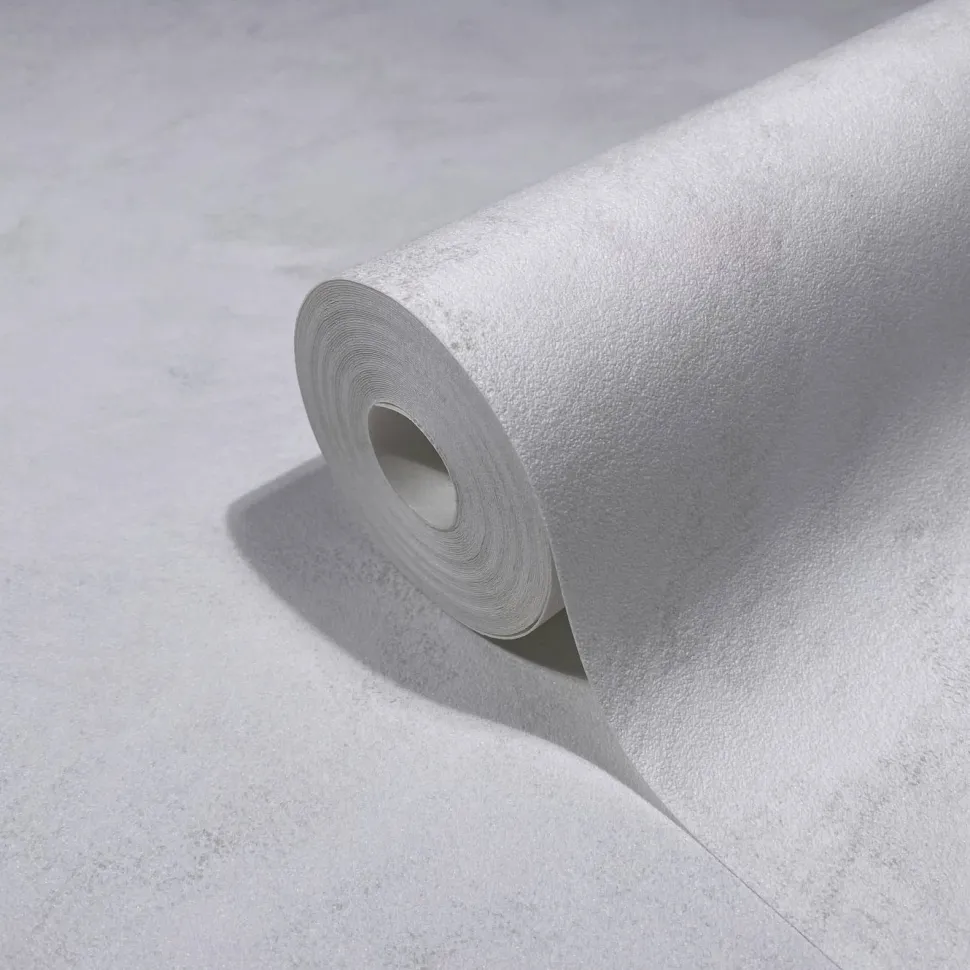 Tapetti Marburg Kylie 82426, vinyylipinta, yksivärinen, valkoinen