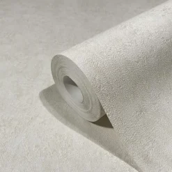 Tapetti Marburg Kyoto 1834517, vinyylipinta, yksivärinen, valkoinen