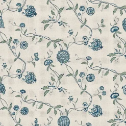 Tapetti Sandberg Adelaide, non-woven, maalaisromanttinen, terrakotta