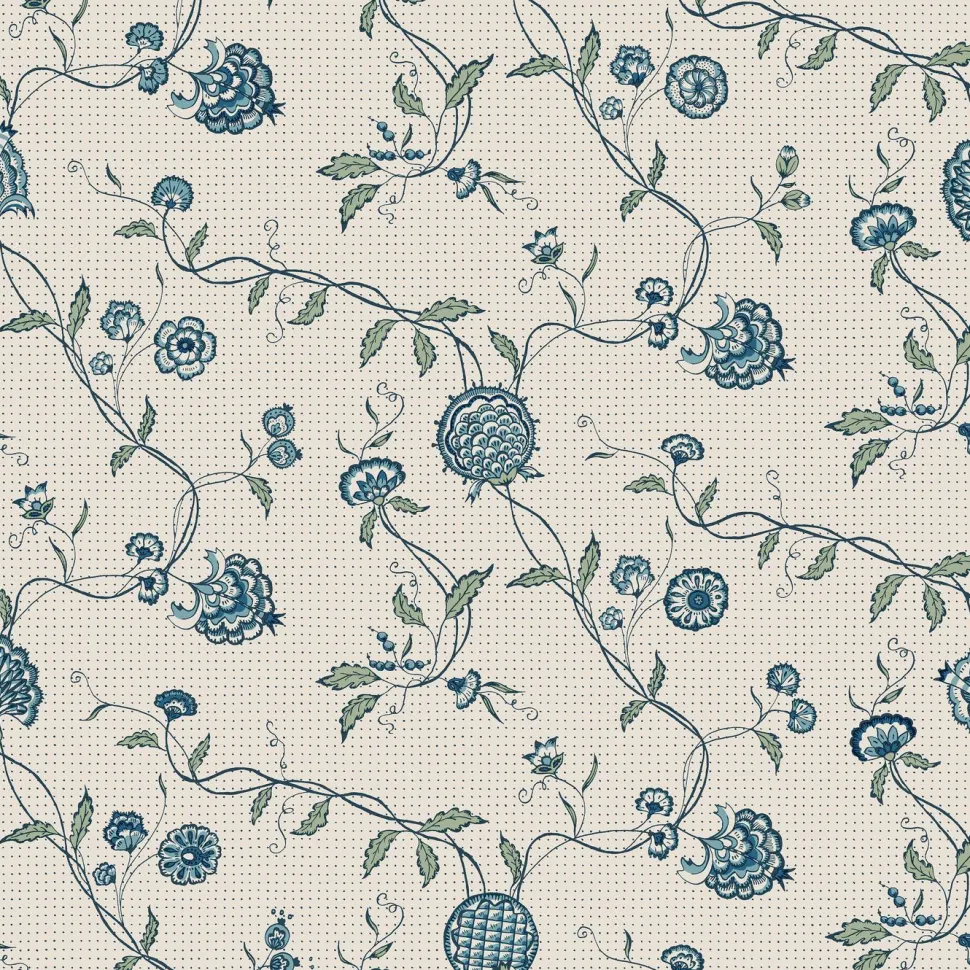 Tapetti Sandberg Adelaide, non-woven, maalaisromanttinen, terrakotta
