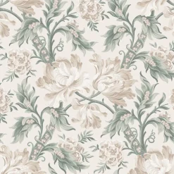 Tapetti Sandberg Amelia, non-woven, maalaisromanttinen, indigonsininen