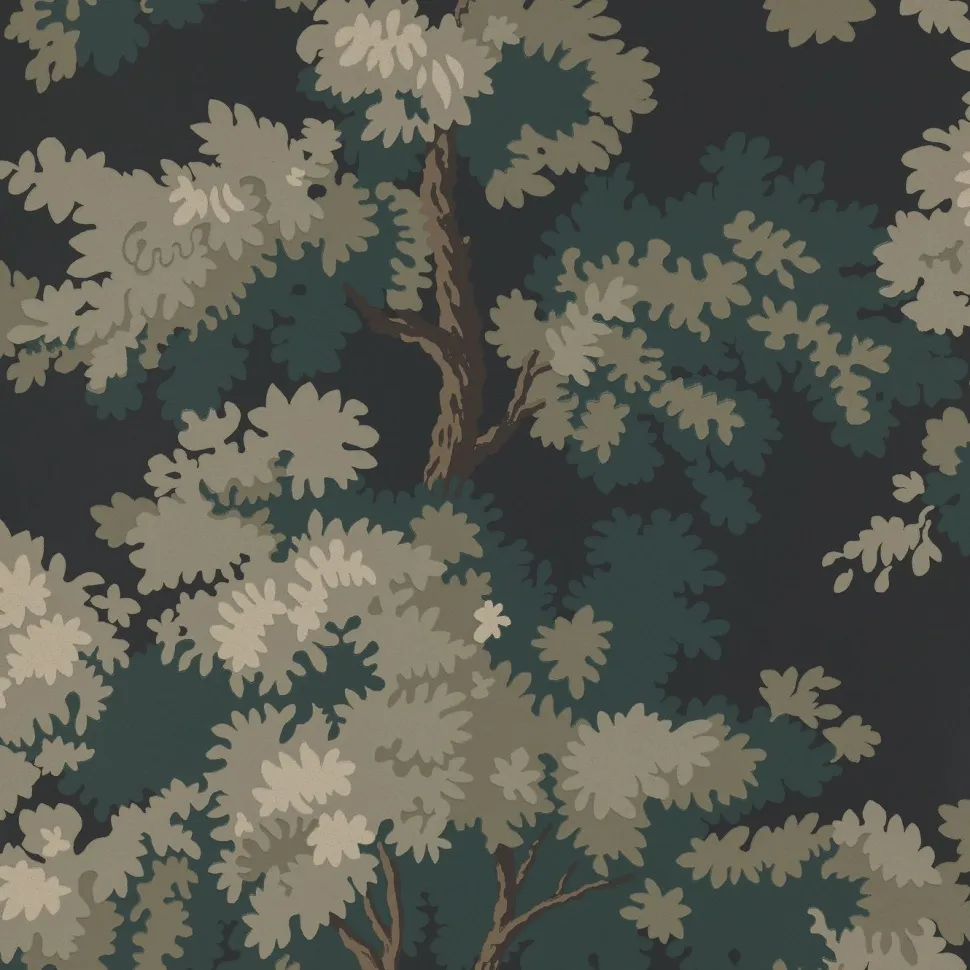Tapetti Sandberg Raphaël 444-11, non-woven, kasvi, valkoinen