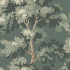 Tapetti Sandberg Raphaël 444-11, non-woven, kasvi, valkoinen