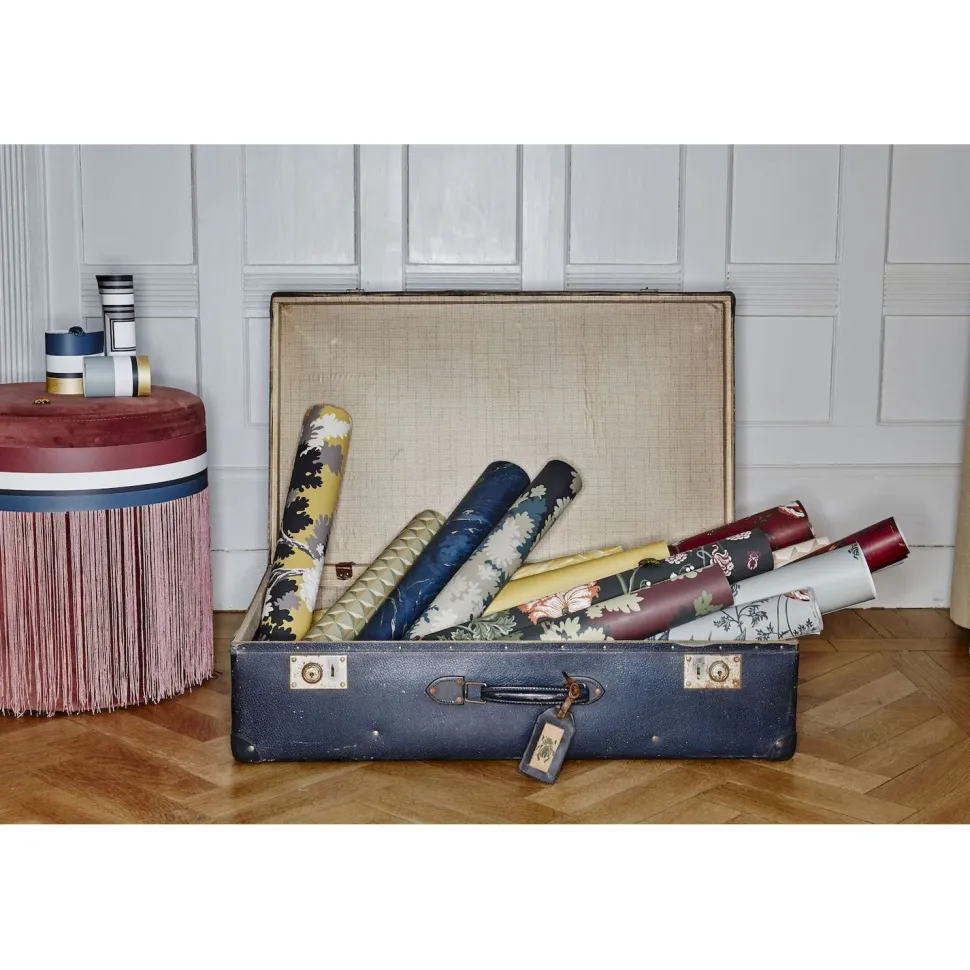 Tapetti Sandberg Raphaël 444-11, non-woven, kasvi, valkoinen