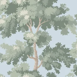 Tapetti Sandberg Raphaël 444-11, non-woven, kasvi, valkoinen