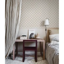 Tapetti Sandberg Trellis, non-woven, kasvi, harmaa