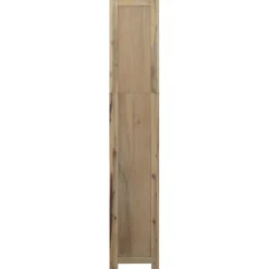 3-tasoinen kirjahylly 80x30x80 cm akaasiapuu