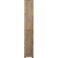 3-tasoinen kirjahylly 80x30x80 cm akaasiapuu