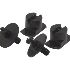 Taulukoukku Fibrotech akustiikkalevyyn, 20x20mm, 2kpl, teräs, ruskea RAL 8025