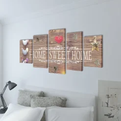 Taulusarja home sweet home 100 x 50 cm