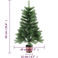 Tekojoulukuusi korilla 65 cm vihreä