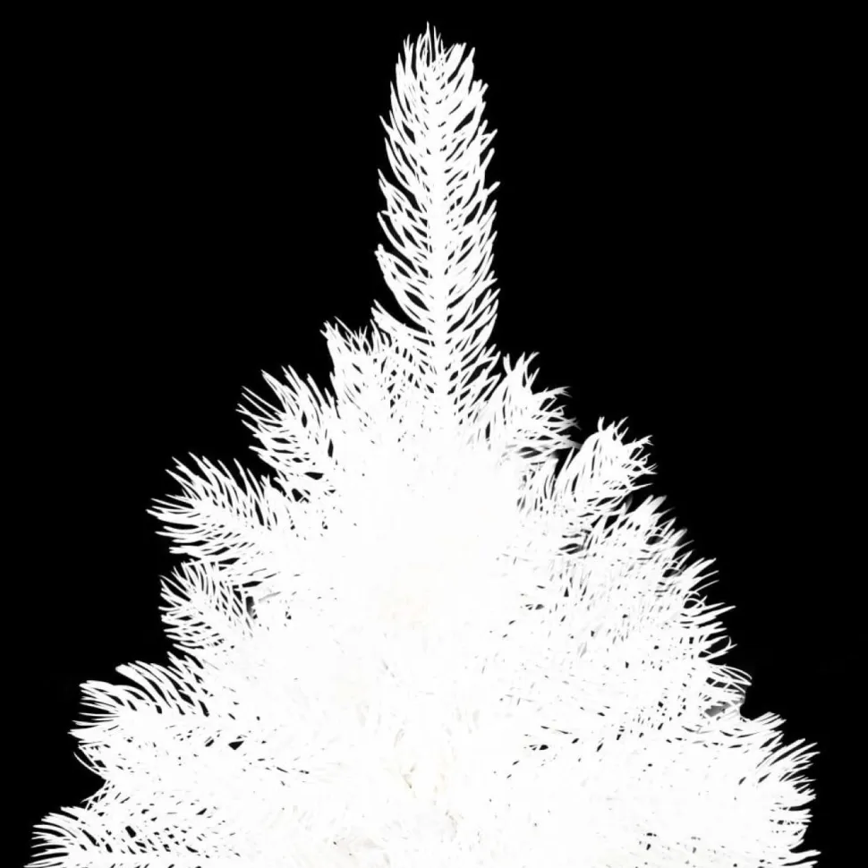 Tekojoulukuusi jalustalla valkoinen 120cm, PE