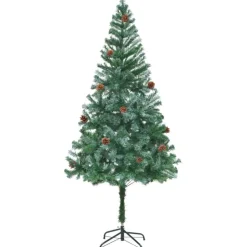 Tekojoulukuusi kävyillä, 180cm