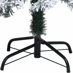 Tekojoulukuusi lumihuurteella, vihreä, 180cm, PVC