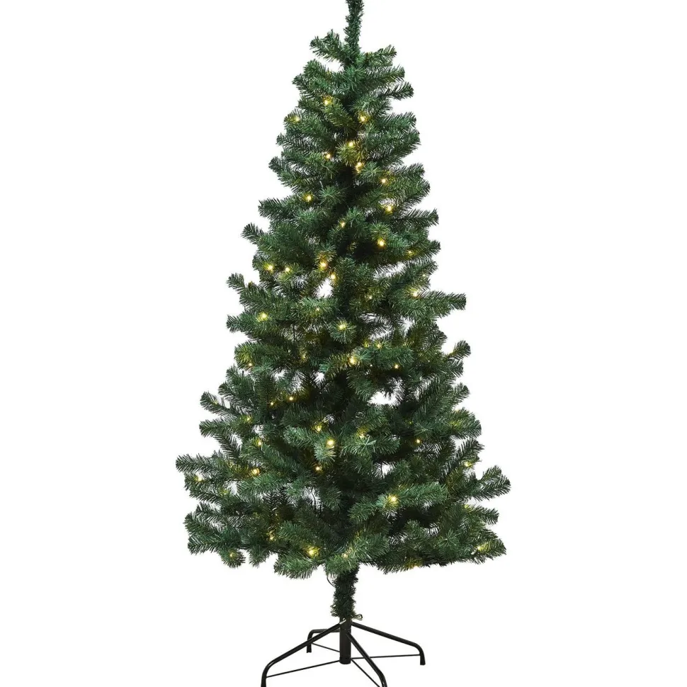 Tekojoulukuusi Nordic Winter Alex 200cm PVC LED-valoilla