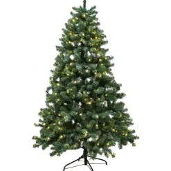 Tekojoulukuusi Nordic Winter Aske 150cm PVC LED-valoilla