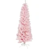 Tekojoulukuusi Nordic Winter Bling 180cm kapea PVC vaaleanpunainen