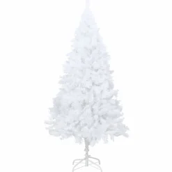 Tekojoulukuusi paksuilla oksilla, valkoinen, 240cm, PVC