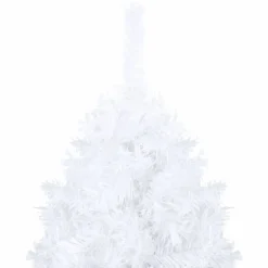 Tekojoulukuusi paksuilla oksilla, valkoinen, 210cm, PVC