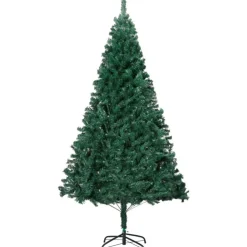 Tekojoulukuusi paksuilla oksilla, vihreä, 240cm, PVC
