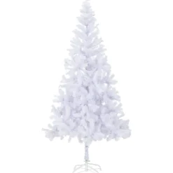 Tekojoulukuusi teräsjalustalla, 210cm, 910 oksaa