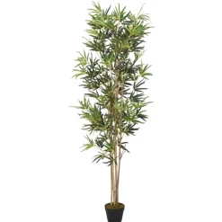 Tekokasvi bambupuu, 552 lehteä, 120 cm