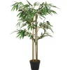 Tekokasvi bambupuu, 380 lehteä, 80 cm