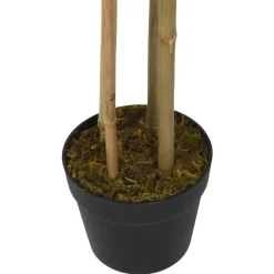 Tekokasvi bambupuu, 380 lehteä, 80 cm