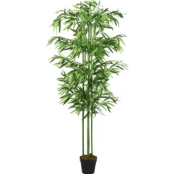 Tekokasvi bambupuu, 864 lehteä, 180 cm
