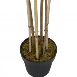 Tekokasvi bambupuu 1380 lehteä 200 cm vihreä