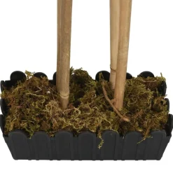 Tekokasvi bambupuu, 988 lehteä, 150 cm, vihreä