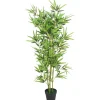 Tekokasvi ruukulla bambu 120 cm vihreä