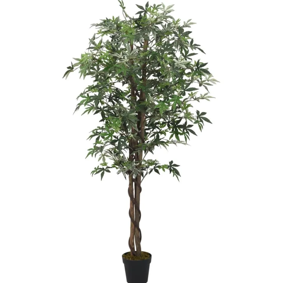 Tekokasvi vaahtera 336 lehteä 120 cm vihreä