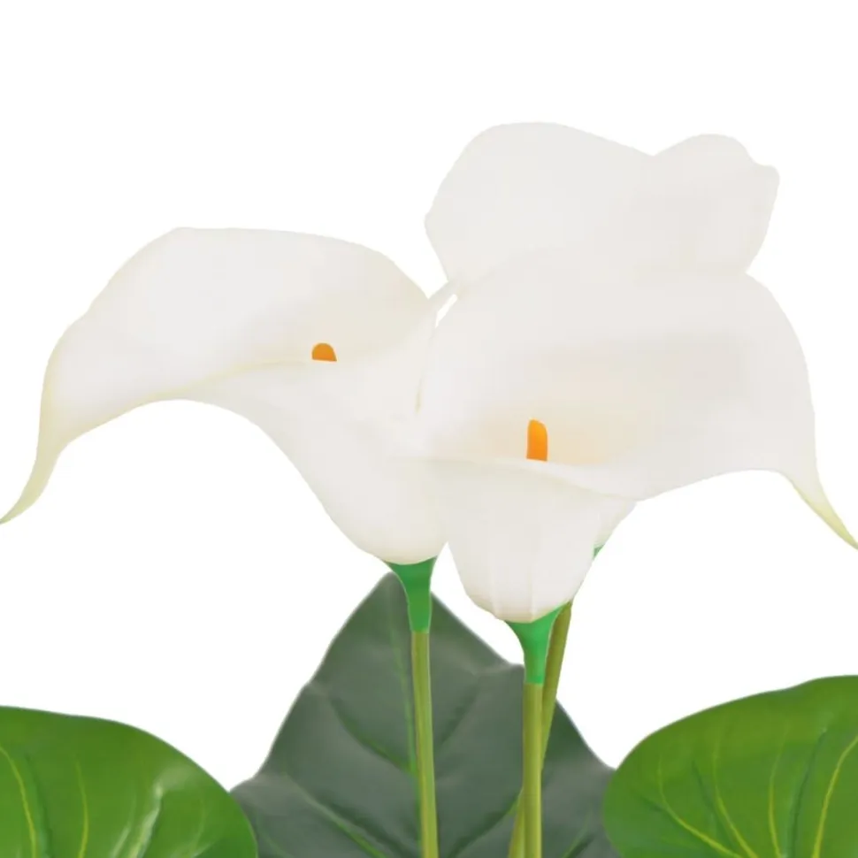 Tekokukka ruukulla huonevehka/kalla 45 cm valkoinen