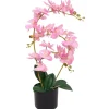 Tekokukka ruukulla orkidea 65 cm vaaleanpunainen