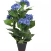 Tekokukka ruukulla hortensia 60 cm sininen