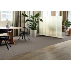 Tekstiililaatta Interface Heuga 727 4122310 Mink, 50x50cm, harmaa