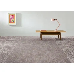 Tekstiililaatta Milliken Northward Bound 2.0 Snow, 50x50cm, Lookout TB, tumma beige