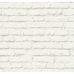 Tiilitapetti A.S. Creation Best of Wood'n Stone II D T3992, valkoinen