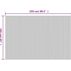 Tilanjakaja bambu, korkeus 165 cm, eri kokoja ja värejä (94134)