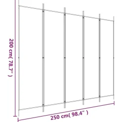 Tilanjakaja kangas, 150-300x200 cm, eri paneeli- ja värivaihtoehtoja (15997)