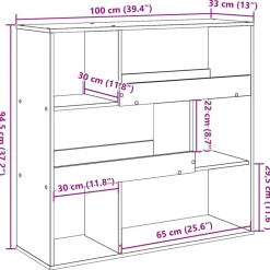 Tilanjakaja, tekninen puu, eri värejä ja kokoja (43230)